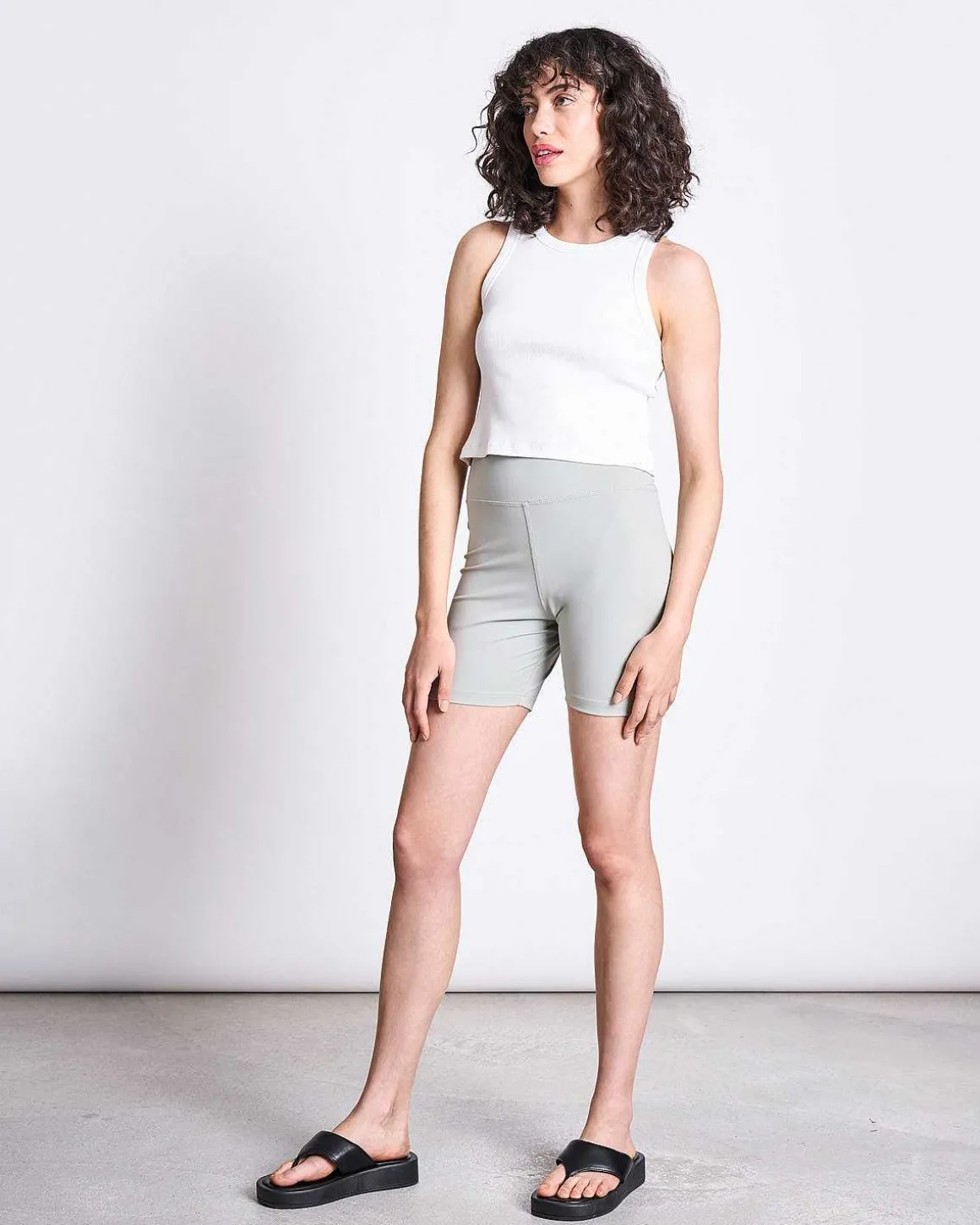 Active Biker Shorts Crail Glacial Green