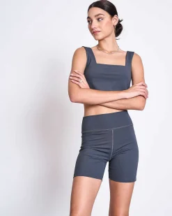 Active Biker Shorts Crail Solid Grey