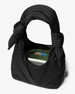 Bag Biwa Puffy Mini Black