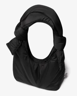 Bag Biwa Puffy Mini Black