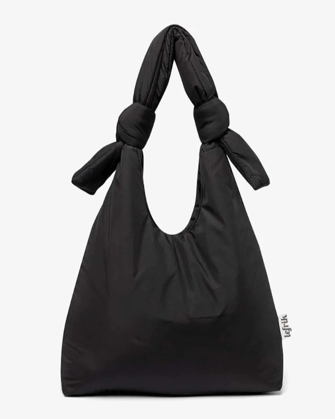 Bag Biwa Puffy Regular Black