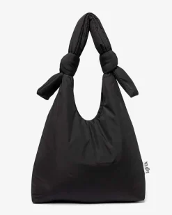 Bag Biwa Puffy Regular Black