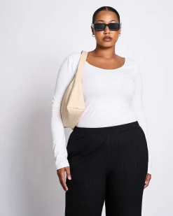 Ballerina Longsleeve Leon Soft White Gots