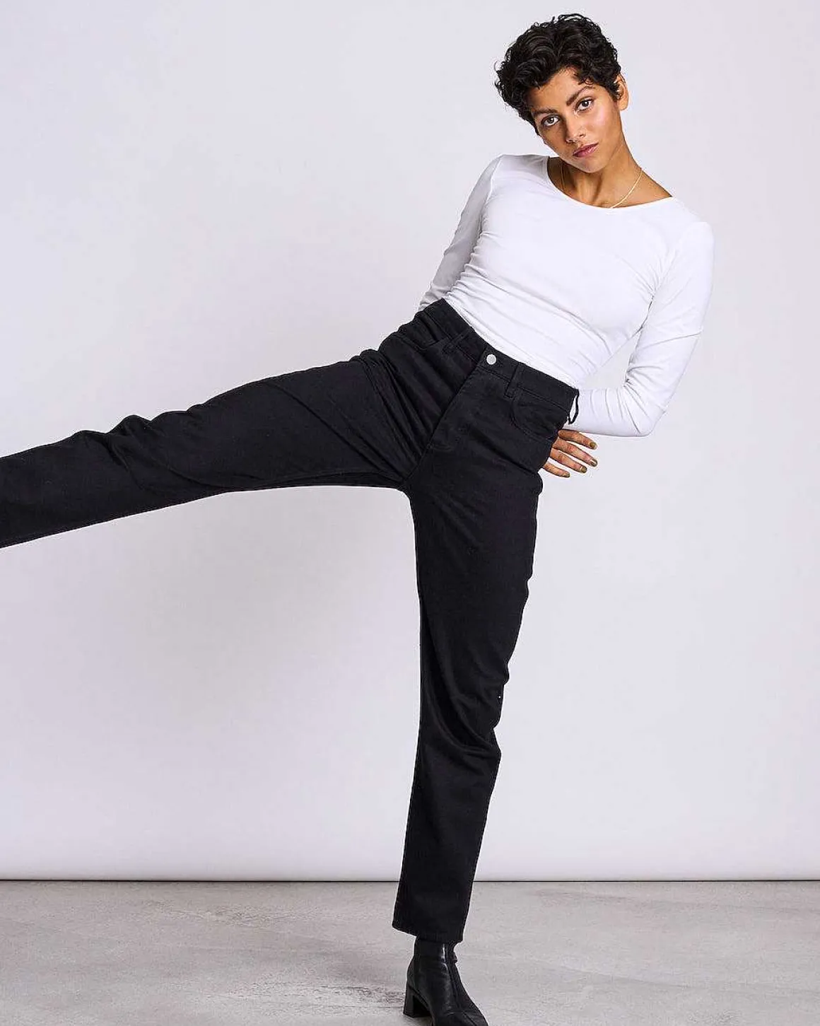 Ballerina Longsleeve Leon Soft White Gots