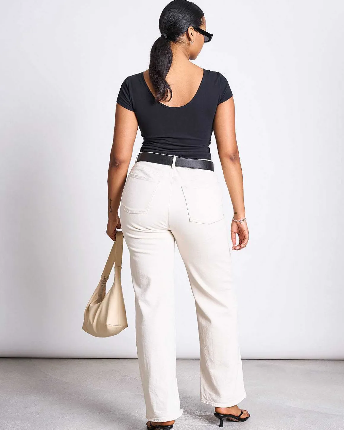 Ballerina T-Shirt Aloe Soft Black Gots