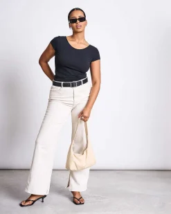 Ballerina T-Shirt Aloe Soft Black Gots