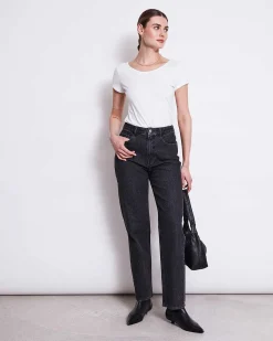 Ballerina T-Shirt Aloe White Gots