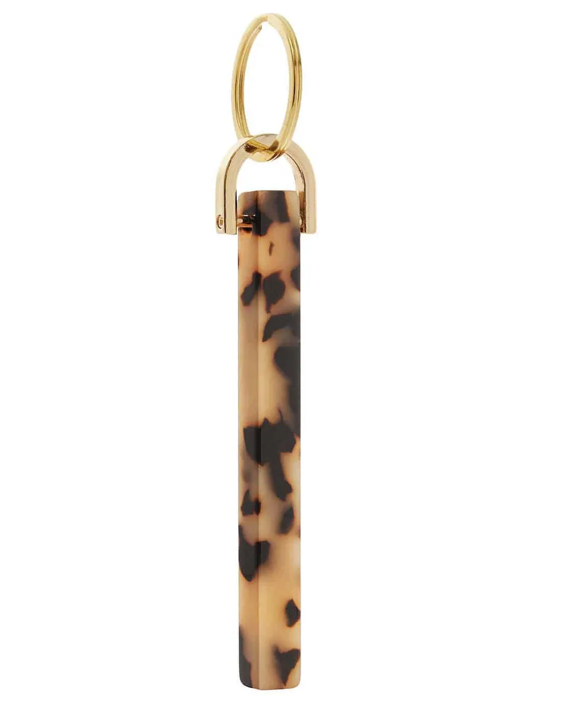 Bar Keychain Blonde Tortoise