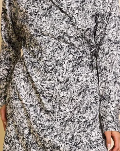 Blouse Celia Nervous Print Black