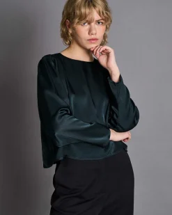 Blouse Orivesi Bottle Green