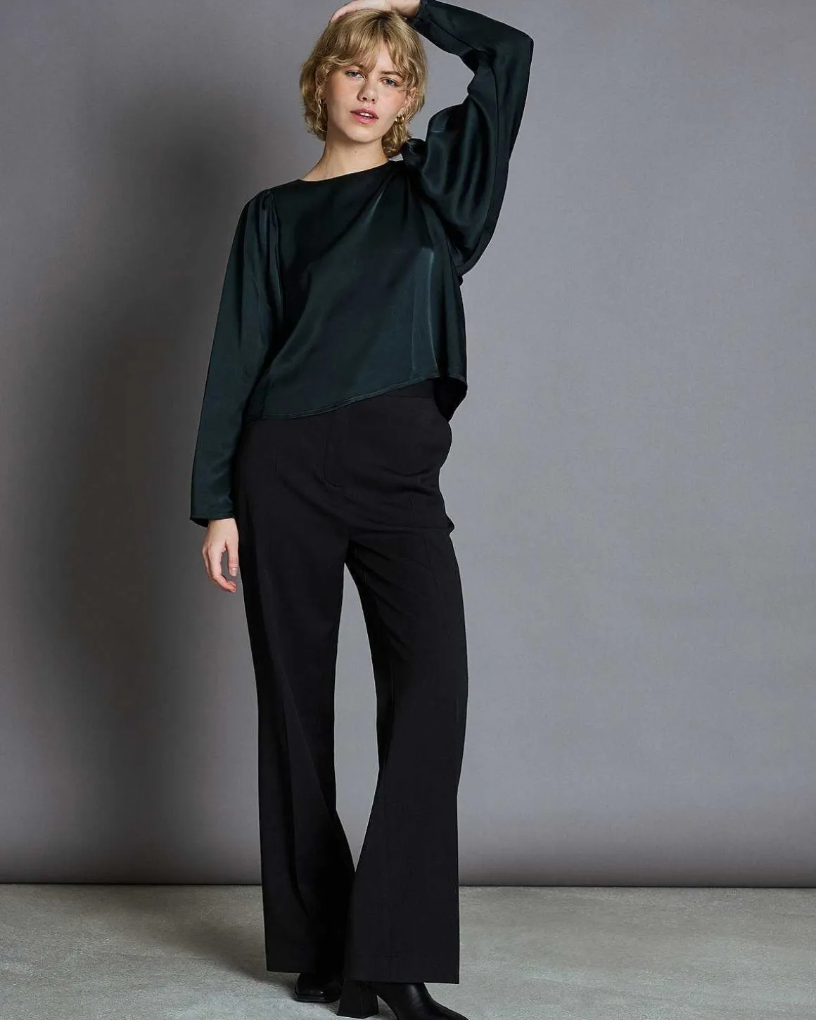 Blouse Orivesi Bottle Green