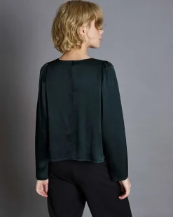 Blouse Orivesi Bottle Green