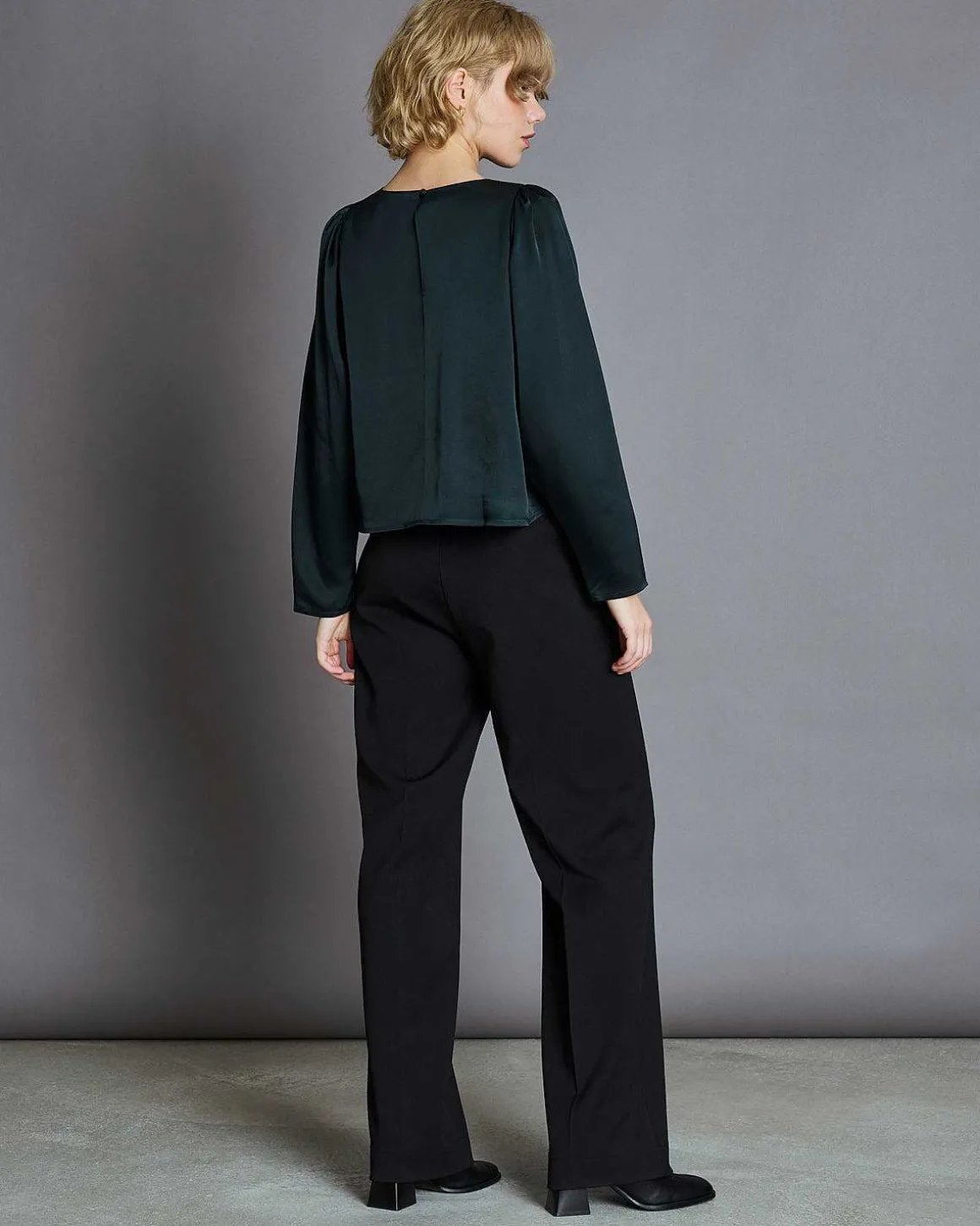 Blouse Orivesi Bottle Green