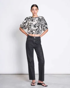 Blouse Skye Ink Print