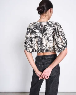 Blouse Skye Ink Print