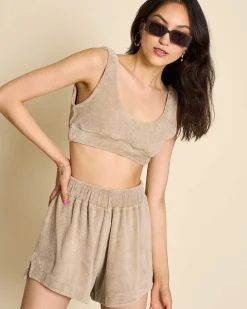 Bralette Solida Almond