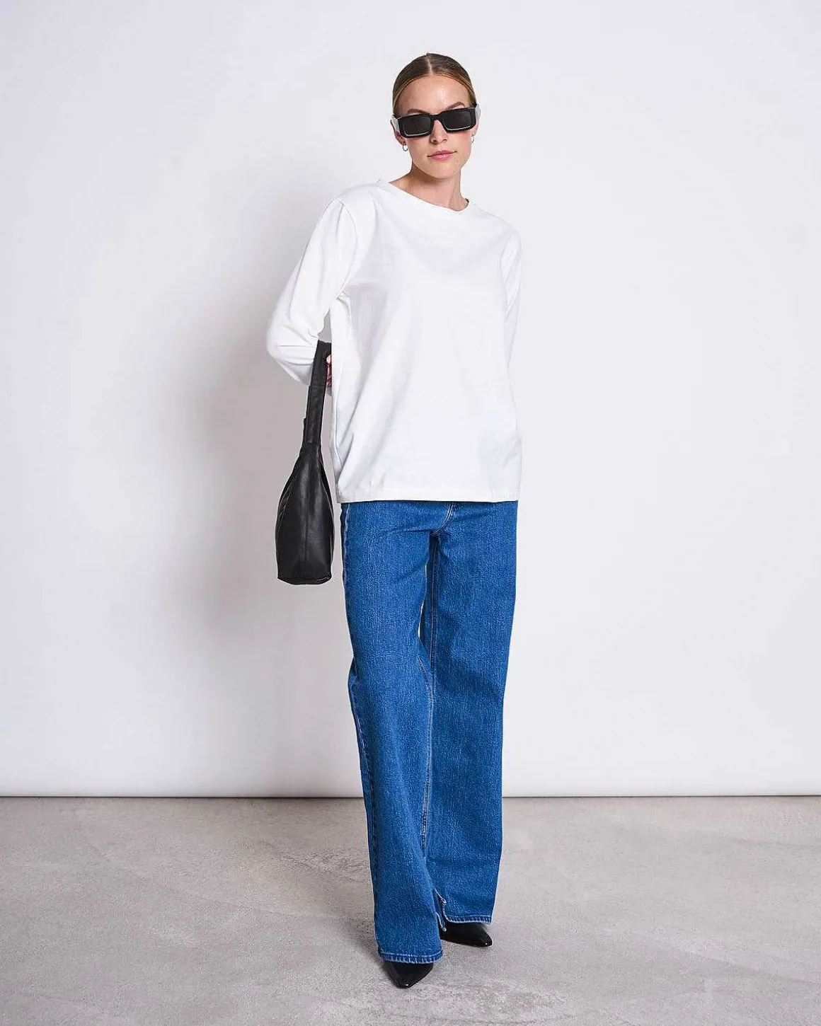 Brushed Longsleeve Boy White Gots