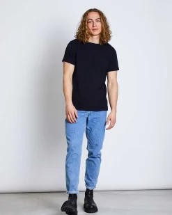 Brushed T-Shirt Boy Black For Men