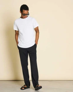 Brushed T-Shirt Boy Plain White For Men