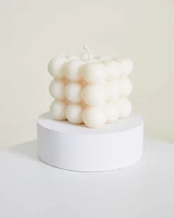 Bubble Trouble Candle Ivory