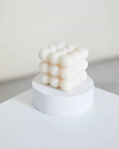 Bubble Trouble Candle Ivory