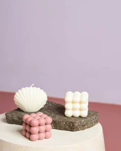 Bubble Trouble Candle Rose