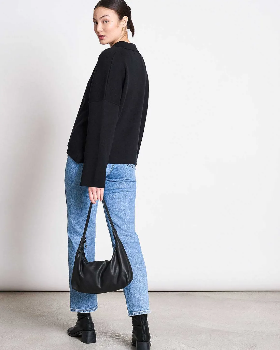 Cardigan Anjo Black Gots