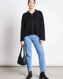 Cardigan Anjo Black Gots