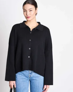 Cardigan Anjo Black Gots