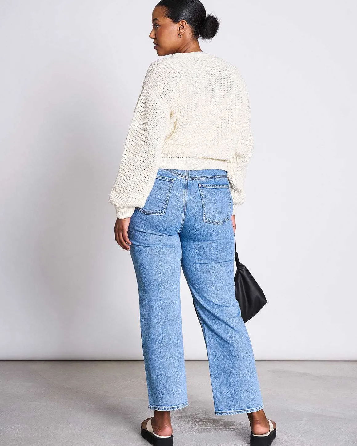 Chunky Cardigan Lena Offwhite Gots