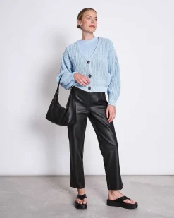 Chunky Cardigan Lena Sky Blue Gots