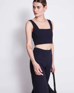Crop Top Cancun Black