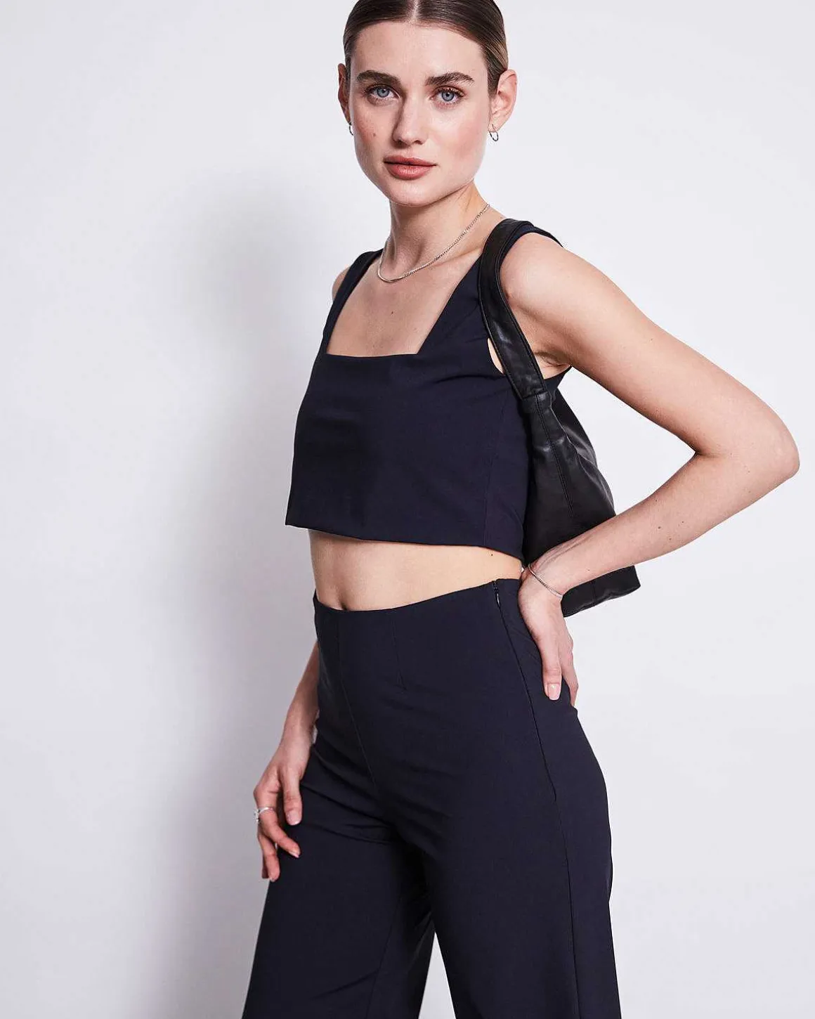 Crop Top Cancun Black