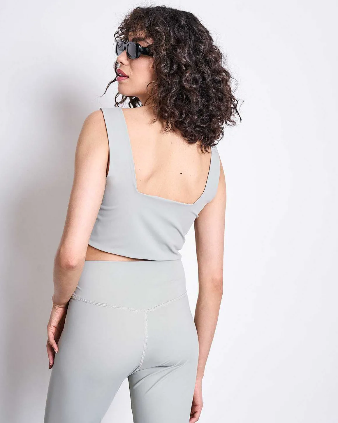 Crop Top Cancun Glacial Green