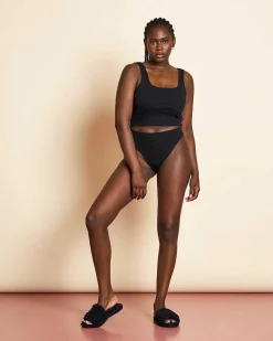 Crop Top Krafla Black