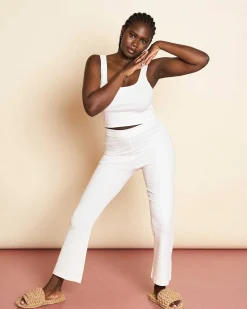 Crop Top Krafla Offwhite