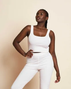 Crop Top Krafla Offwhite