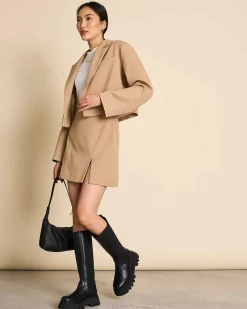 Cropped Blazer Tulia Camel