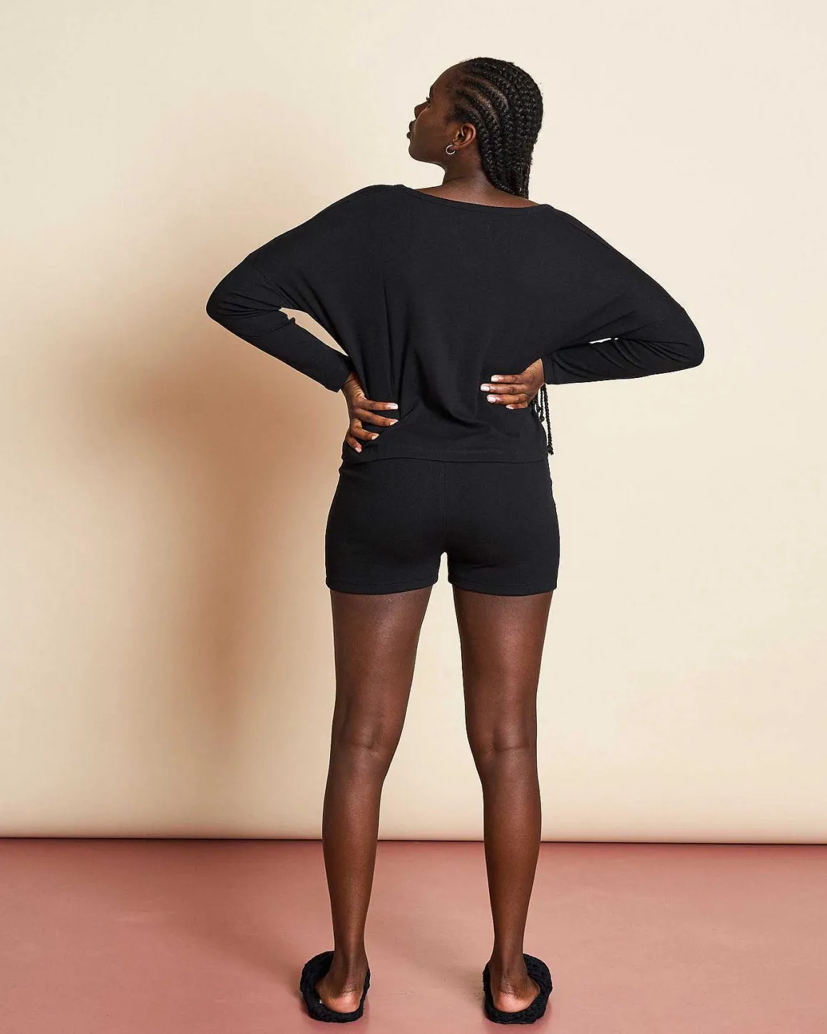 Cropped Cardigan Katla Black