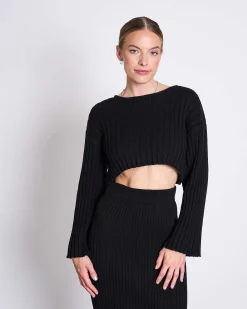 Cropped Jumper Kames Black Gots