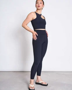 Cut Out Top Polla Black