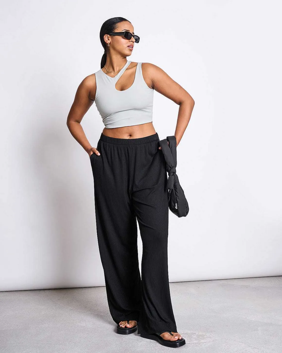 Cut Out Top Polla Glacial Green