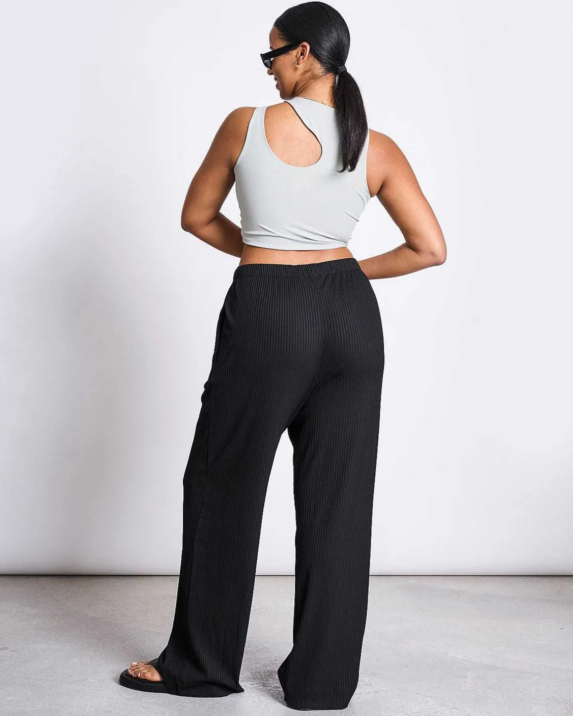 Cut Out Top Polla Glacial Green