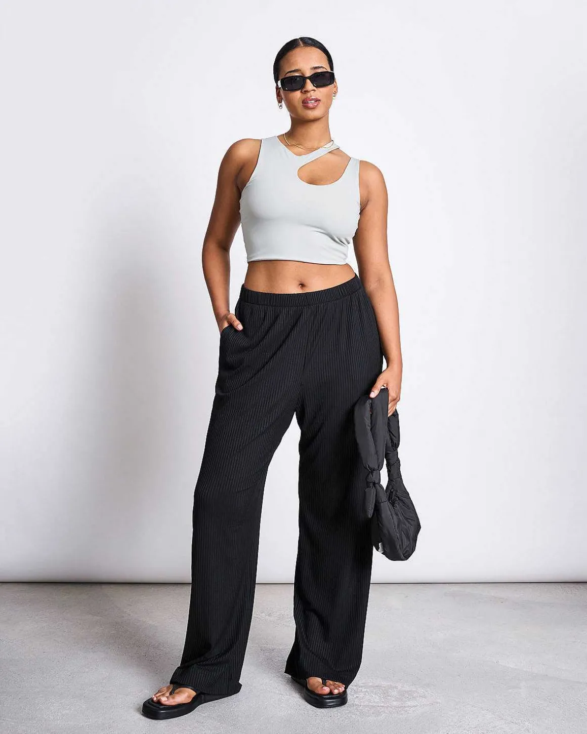 Cut Out Top Polla Glacial Green