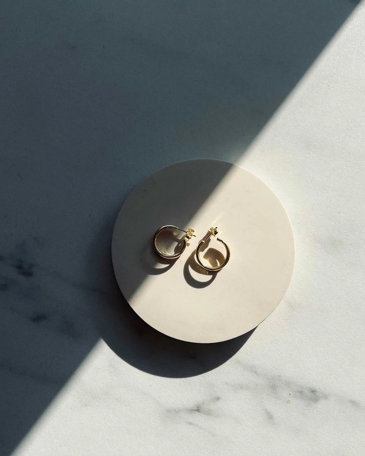 Dear Darling Berlin Double Hoop Earrings Gold