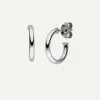 Dear Darling Berlin Essential Hoop Earrings Small Silver