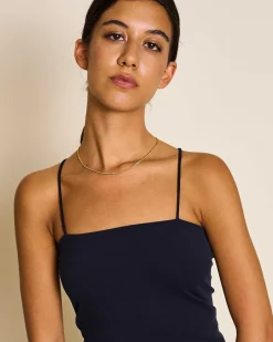 Dear Darling Berlin Fine Curb Chain Necklace Gold