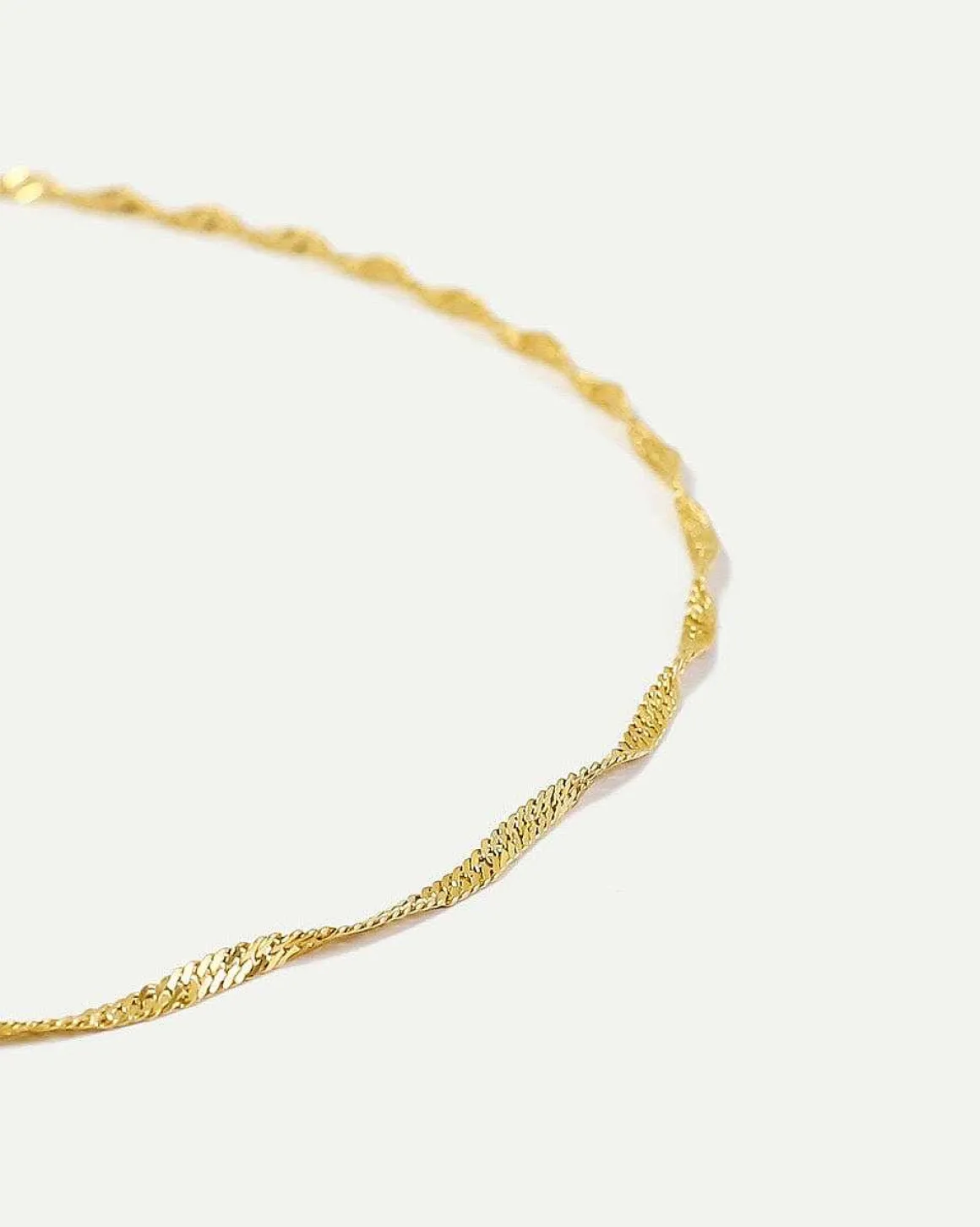 Dear Darling Berlin Singapore Chain Necklace Gold