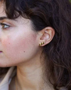 Dear Darling Berlin Vittoria Earrings Gold