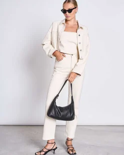 Denim Jacket Aria Ecru